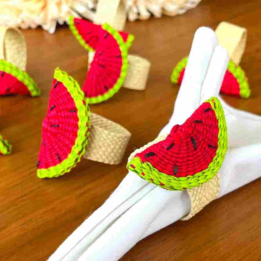 Fruit and Animals Napkin Rings
