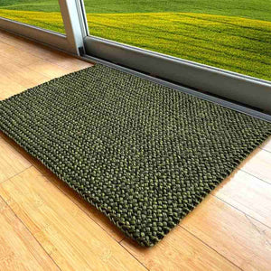 Green doormat