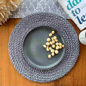 grey placemats
